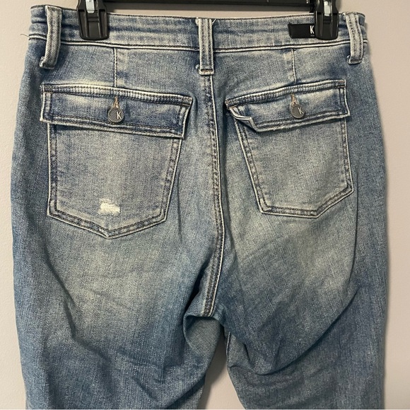 Kut from the Kloth Reese High Rise Ankle Straight Leg Women’s Size 6 Distressed - Picture 5 of 13